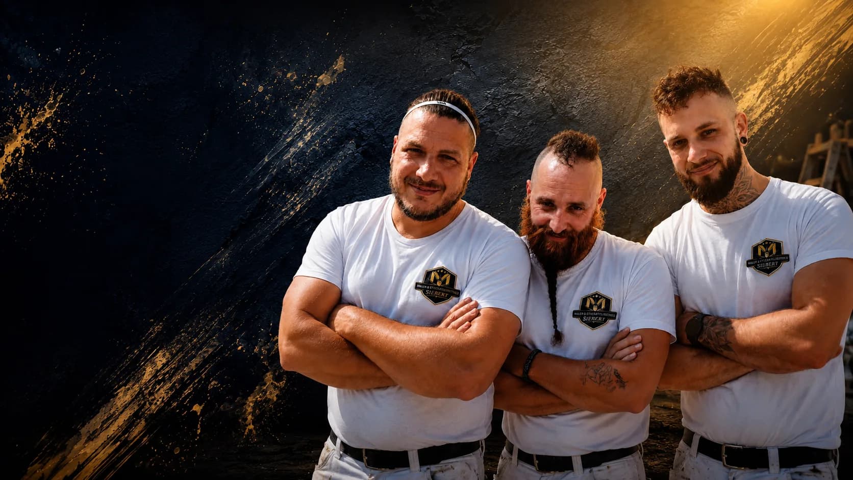 Das Team von Maler & Stuckateurbetrieb Siebert aus Neunkirchen